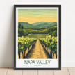 Napa Valley Vineyard Gallery Quality Print