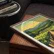 Napa Valley Vineyard Minimalist Wall Art