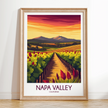 Napa Valley Vineyard Travel Memory Gift