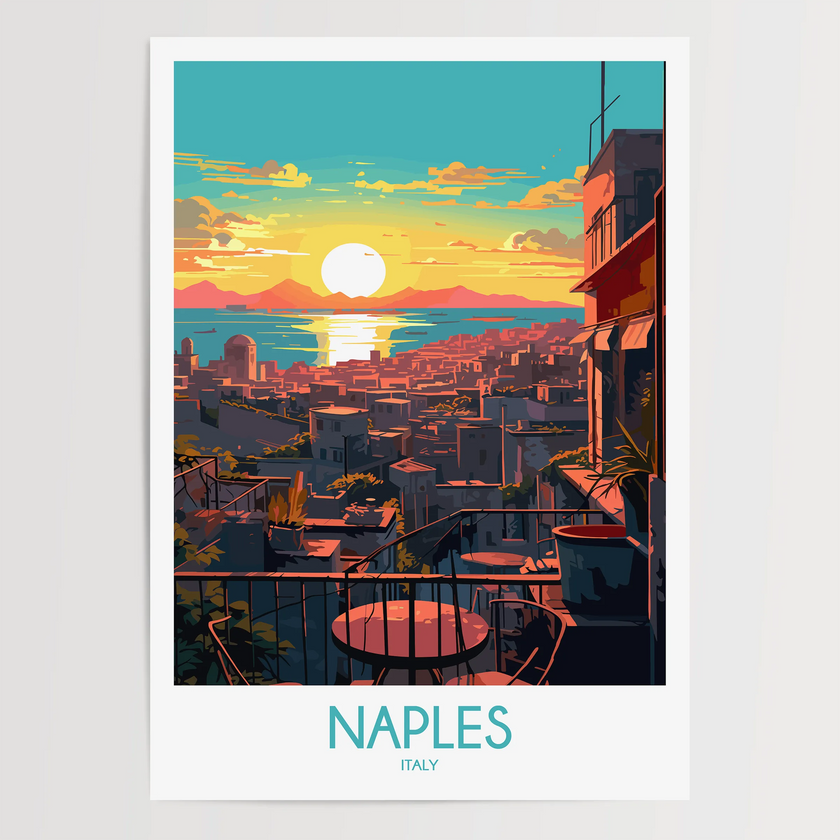 Naples Destination Art Gift
