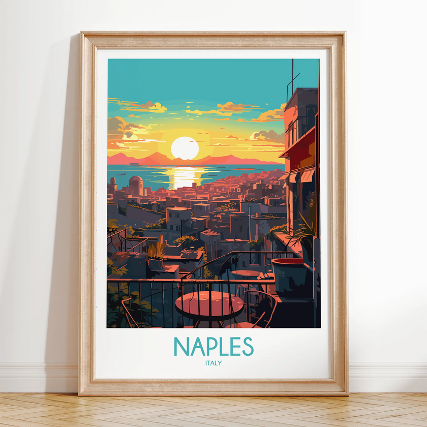Naples Scenic Landscape Art