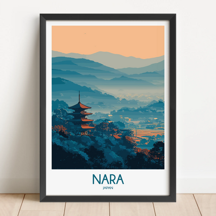 Nara Scenic Landscape Art