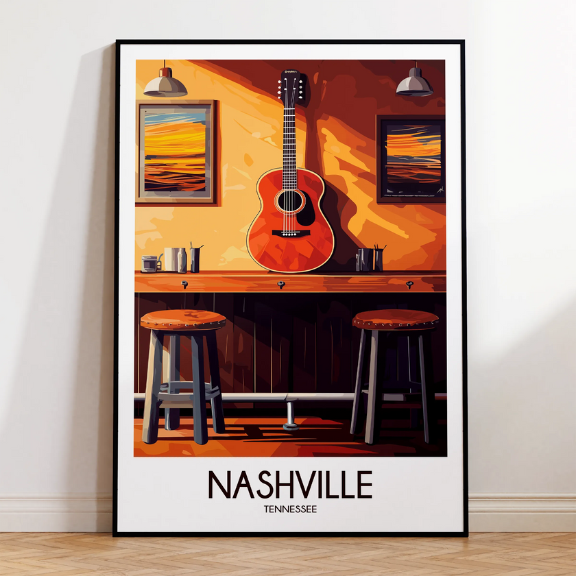Nashville Destination Art Gift
