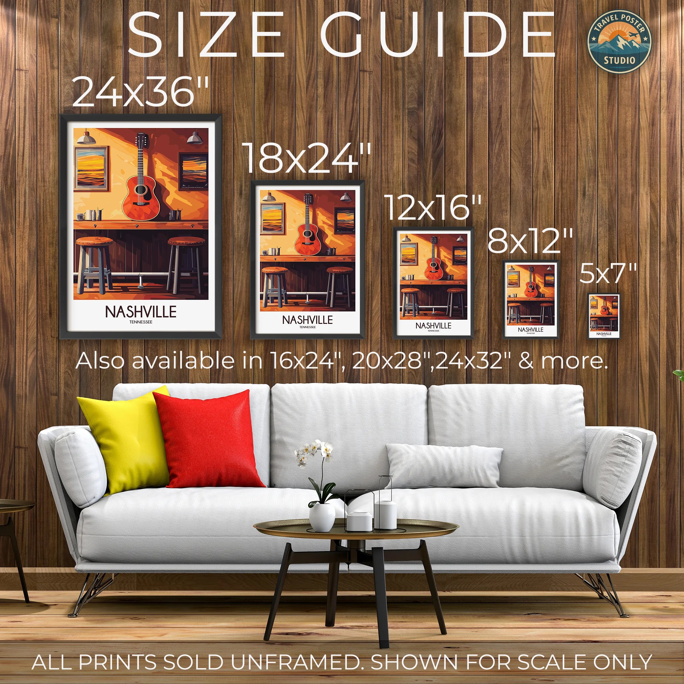 Nashville Gallery Quality Print