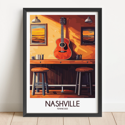 Nashville Minimalist Wall Art