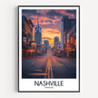 Nashville Minimalist Wall Art