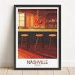 Nashville Souvenir Poster Print