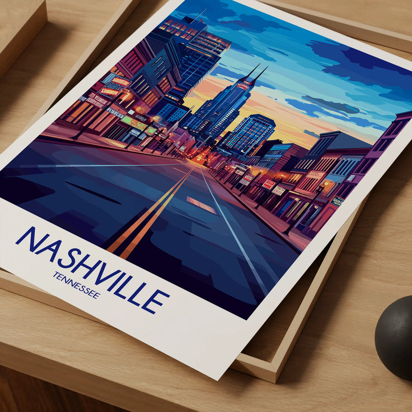 Nashville Travel Memory Gift