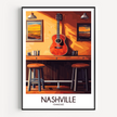 Nashville Vintage Style Print