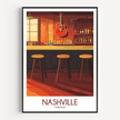 Nashville Vintage Style Print