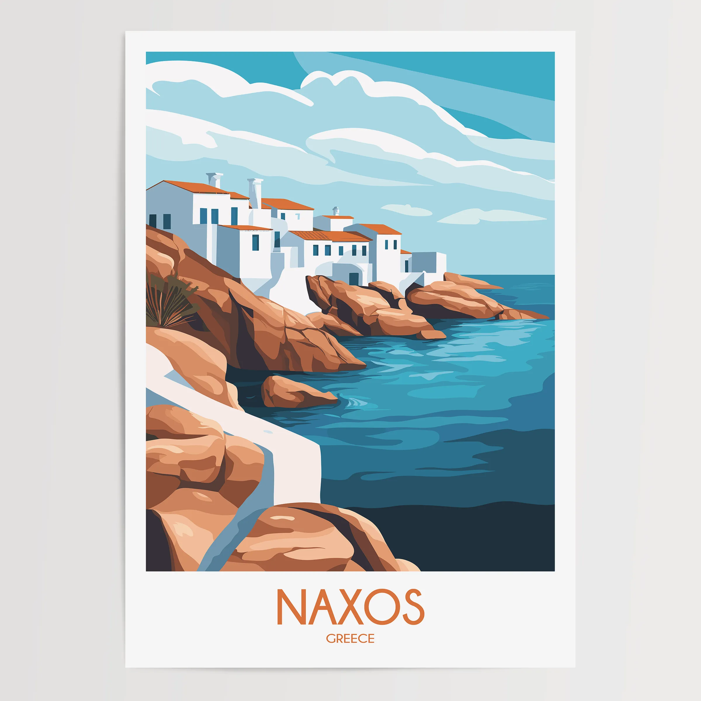 Naxos Scenic Landscape Art