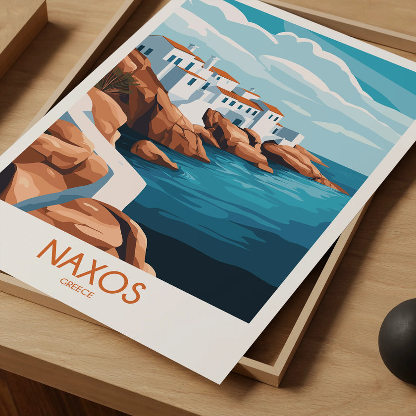 Naxos Souvenir Poster Print
