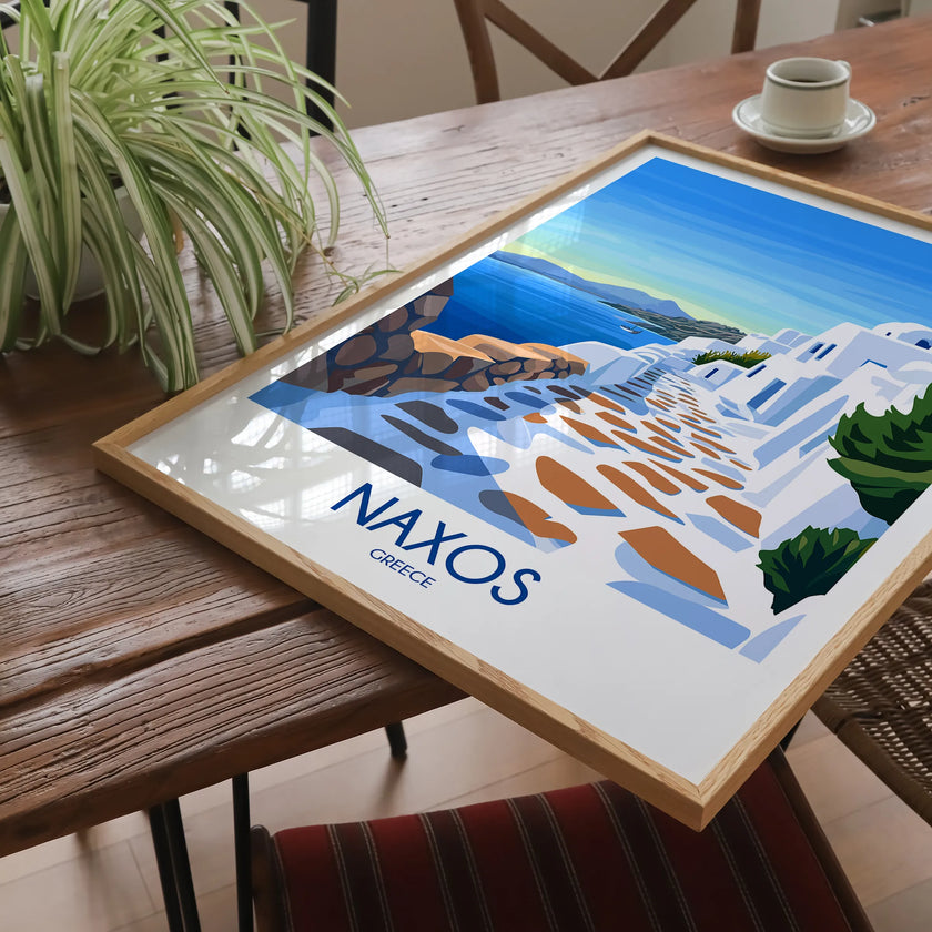 Naxos Souvenir Poster Print
