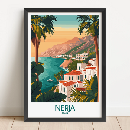 Nerja Destination Art Gift