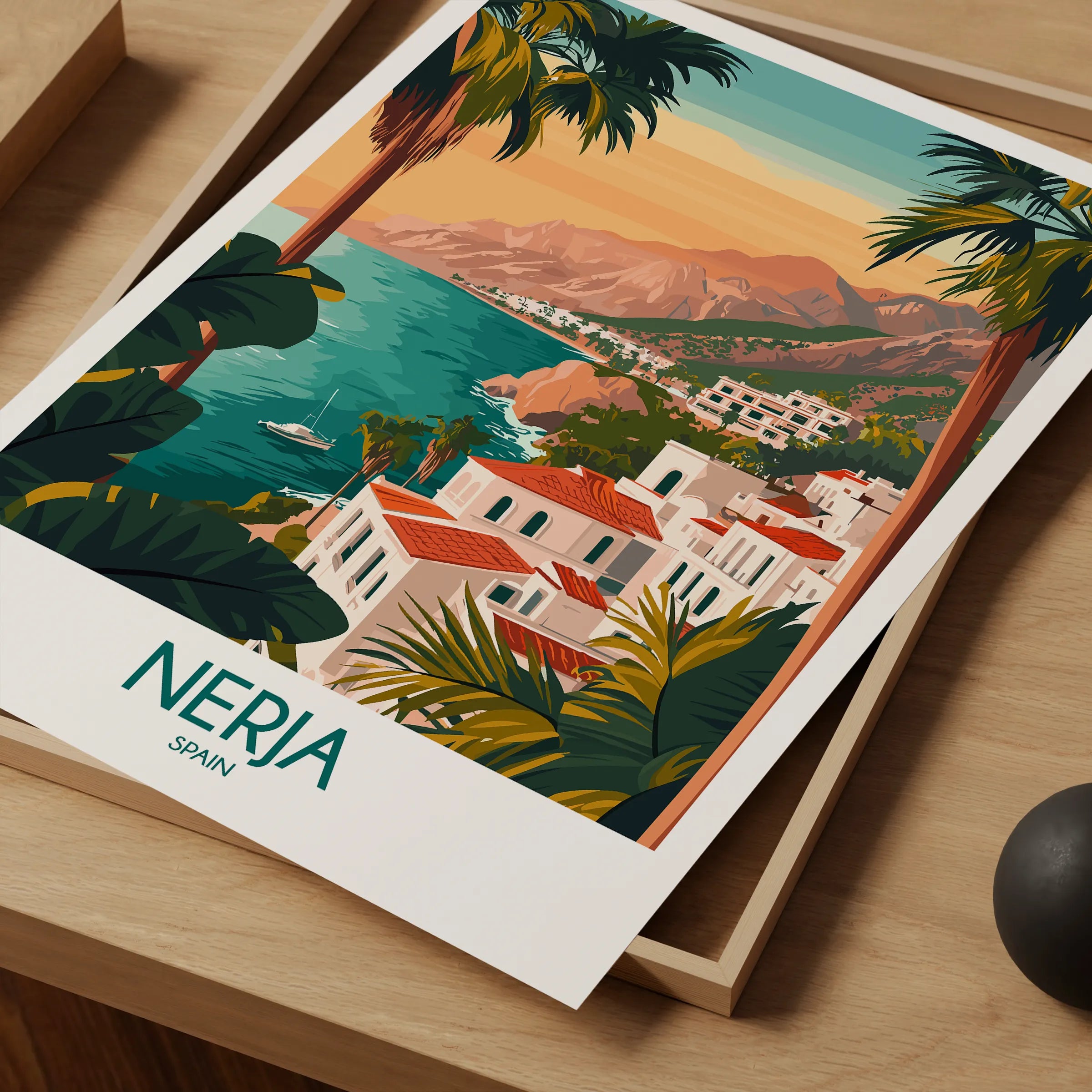Nerja Minimalist Wall Art