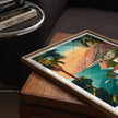 Nerja Retro Travel Illustration