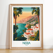 Nerja Vintage Style Print