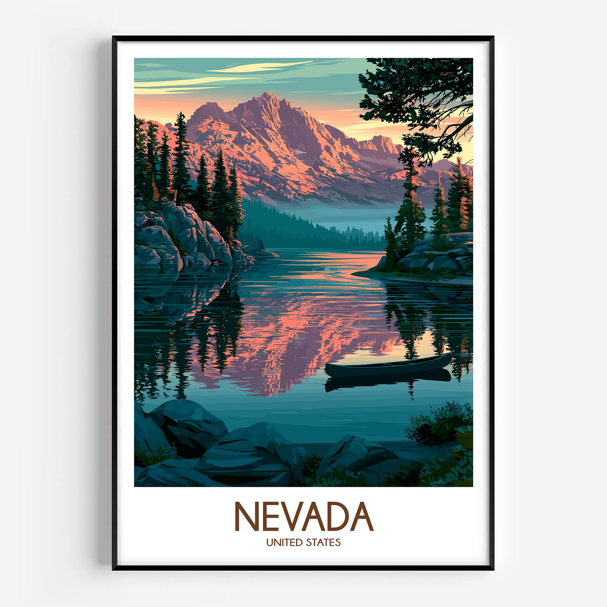 Nevada Destination Art Gift