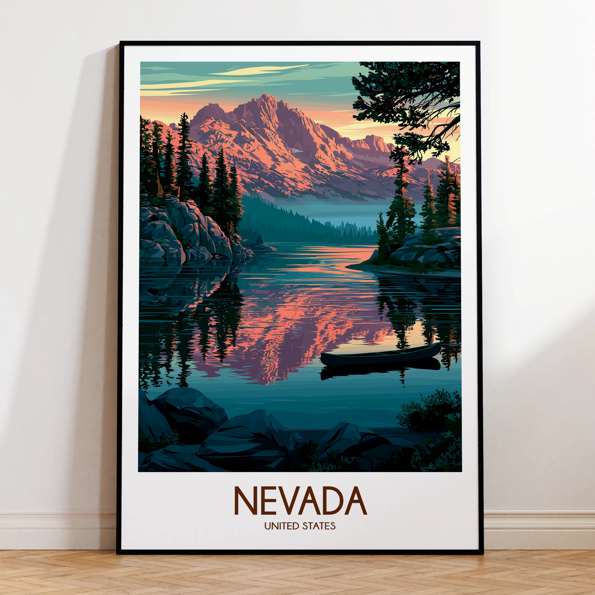 Nevada Scenic Landscape Art