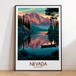 Nevada Scenic Landscape Art