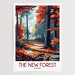 New Forest Destination Art Gift