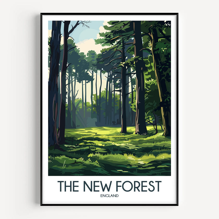New Forest Destination Art Gift
