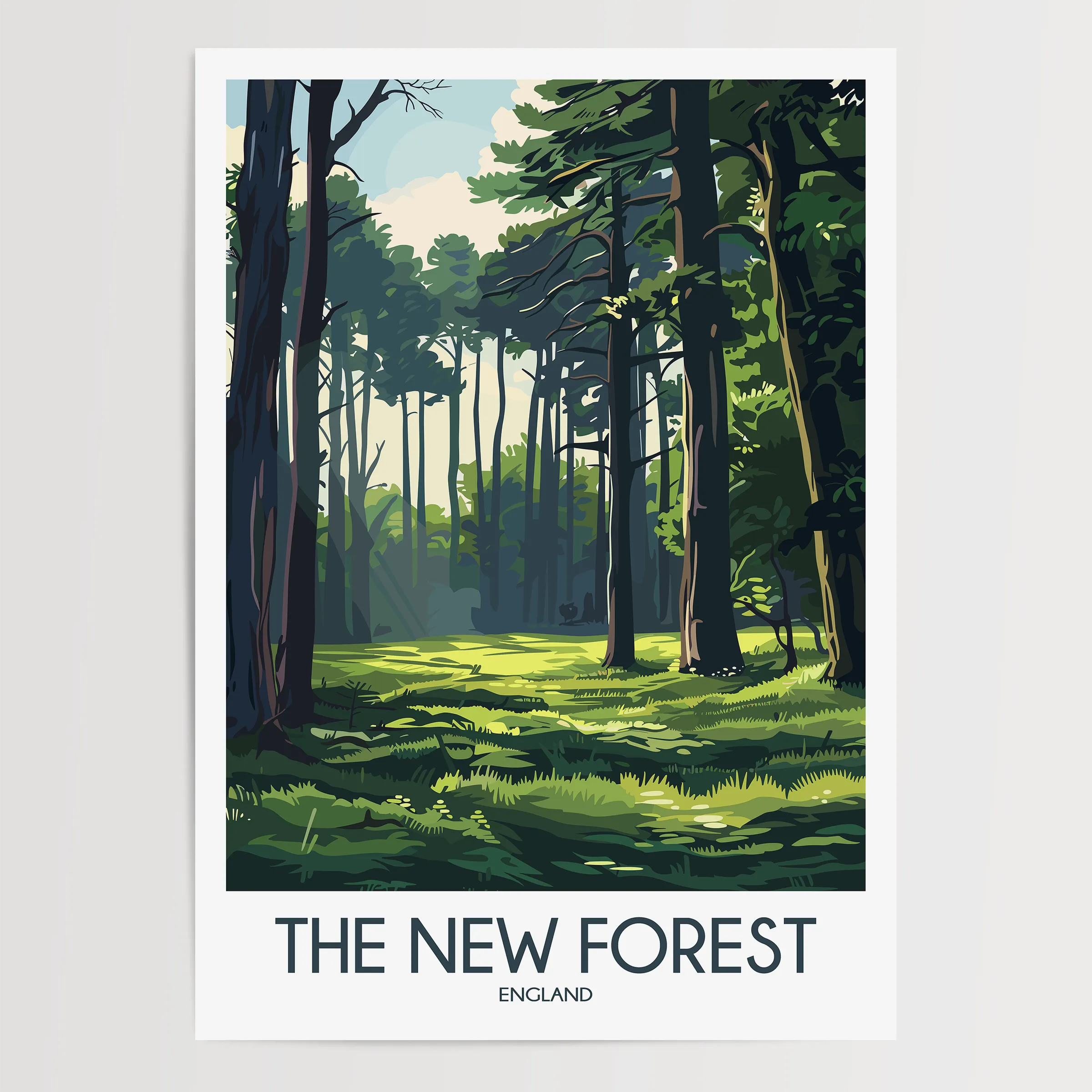 New Forest Gallery Quality Print