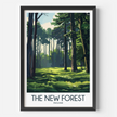 New Forest Minimalist Wall Art