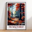 New Forest Scenic Landscape Art