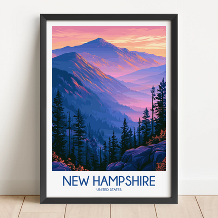 New Hampshire Travel Memory Gift