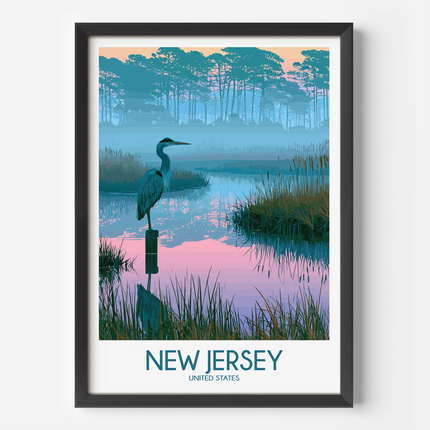 New Jersey Scenic Landscape Art