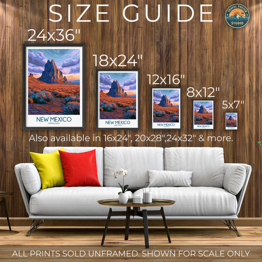 New Mexico Destination Art Gift