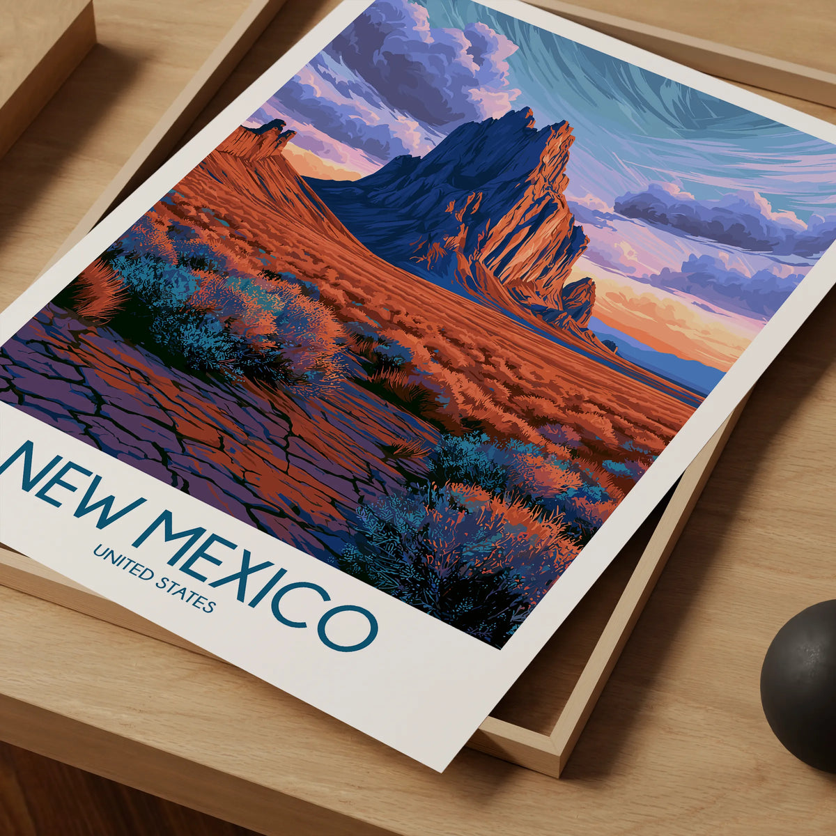 New Mexico Home Office Decor