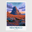 New Mexico Minimalist Wall Art
