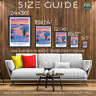 New Mexico Modern Travel Poster