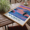 New Mexico Retro Travel Illustration