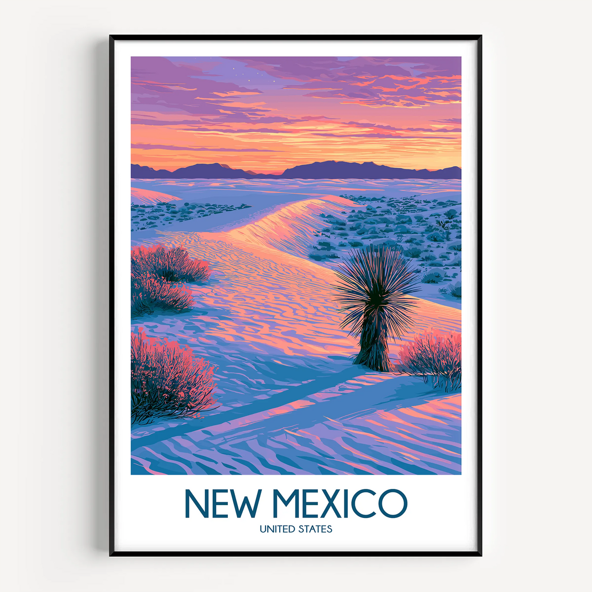 New Mexico Scenic Landscape Art