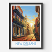 New Orleans Minimalist Wall Art