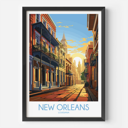 New Orleans Minimalist Wall Art
