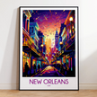 New Orleans Minimalist Wall Art
