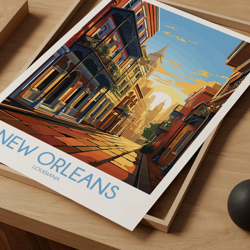 New Orleans Scenic Landscape Art