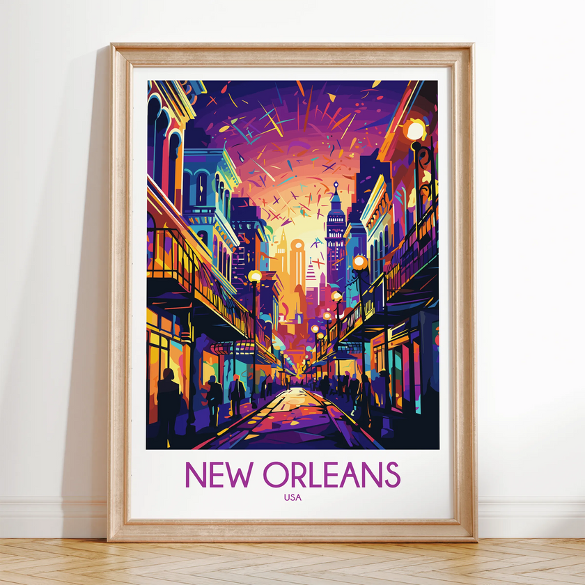 New Orleans Scenic Landscape Art