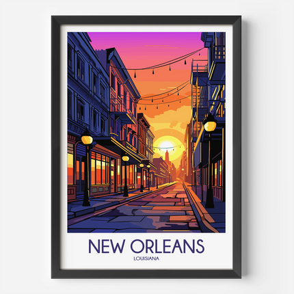 New Orleans Scenic Landscape Art