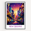 New Orleans Souvenir Poster Print