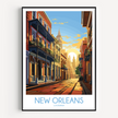 New Orleans Souvenir Poster Print