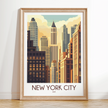 New York City Destination Art Gift
