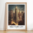 New York City Destination Art Gift