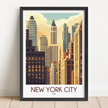 New York City Home Office Decor