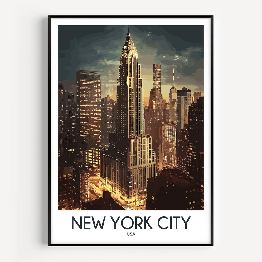 New York City Home Office Decor