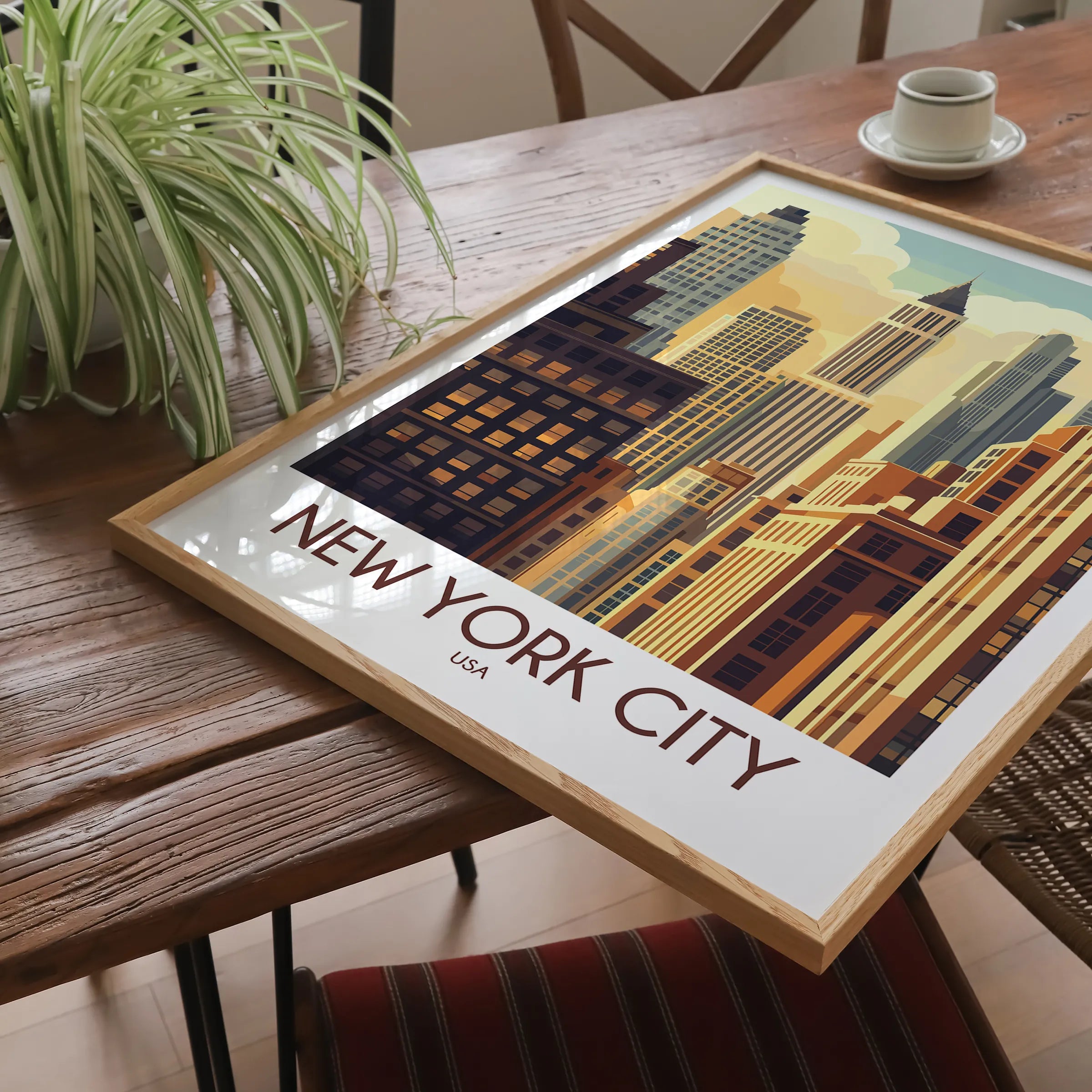 New York City Minimalist Wall Art